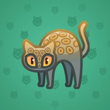 Scared Cat #15874