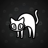 Scared Cat #16209 Scared Cat #16209
