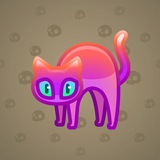 Scared Cat #16265 Scared Cat #16265