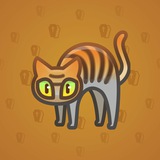 Scared Cat #16286