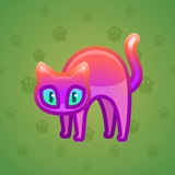 Scared Cat #16295