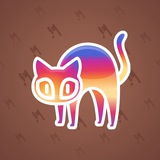Scared Cat #16374