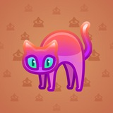 Scared Cat #16396