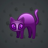 Scared Cat #16399 Scared Cat #16399
