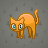 Scared Cat #16400 Scared Cat #16400