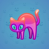Scared Cat #1643 Scared Cat #1643