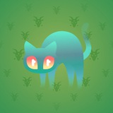 Scared Cat #16483