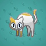 Scared Cat #16515