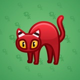 Scared Cat #1653 Scared Cat #1653