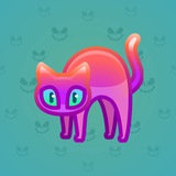 Scared Cat #16575 Scared Cat #16575