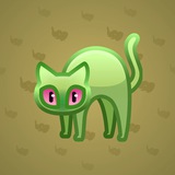 Scared Cat #16600