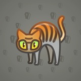 Scared Cat #16622 Scared Cat #16622