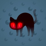 Scared Cat #16628