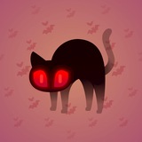 Scared Cat #16821 Scared Cat #16821