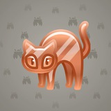 Scared Cat #17003 Scared Cat #17003