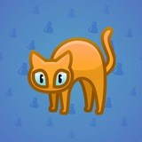 Scared Cat #17005