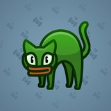 Scared Cat #17040 Scared Cat #17040