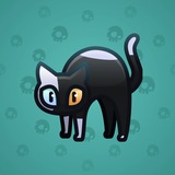 Scared Cat #17048 Scared Cat #17048