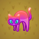 Scared Cat #17178 Scared Cat #17178