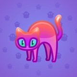 Scared Cat #17180