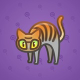 Scared Cat #17253 Scared Cat #17253