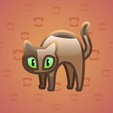 Scared Cat #17273