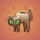 Scared Cat #17286