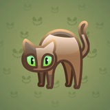 Scared Cat #17310