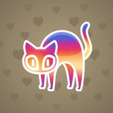 Scared Cat #17394