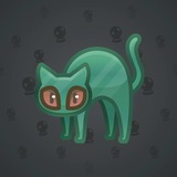 Scared Cat #17448