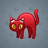 Scared Cat #17467