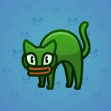 Scared Cat #17468 Scared Cat #17468