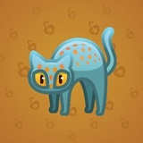 Scared Cat #17473 Scared Cat #17473