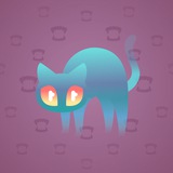 Scared Cat #17485 Scared Cat #17485
