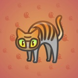 Scared Cat #1753 Scared Cat #1753