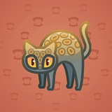 Scared Cat #1763 Scared Cat #1763