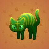 Scared Cat #17637