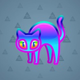 Scared Cat #17700
