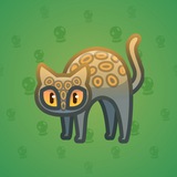Scared Cat #17750
