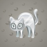Scared Cat #1793 Scared Cat #1793