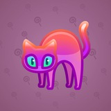 Scared Cat #17960