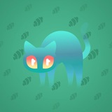 Scared Cat #18050