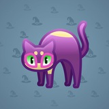 Scared Cat #18090 Scared Cat #18090