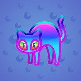 Scared Cat #1821 Scared Cat #1821