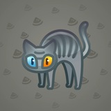 Scared Cat #18223 Scared Cat #18223