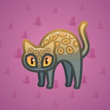 Scared Cat #18310