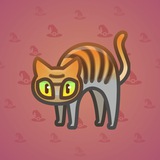 Scared Cat #18435