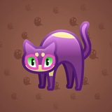 Scared Cat #18455 Scared Cat #18455