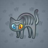 Scared Cat #18553