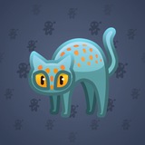 Scared Cat #18611